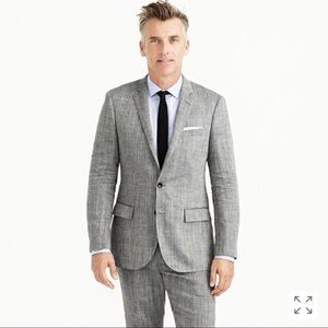 J. Crew -  Ludlow suit - herringbone Italian cloth